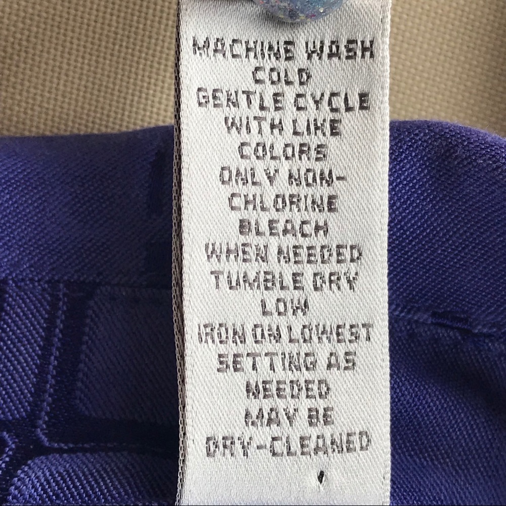 Chico’s Button Front Blue Jacket - Picture 12 of 14